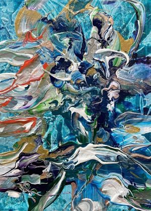 Painting, Interior - Abstract No.2017