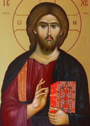 Painting, Religious genre - Christos the Pantocrator