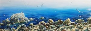 Painting, Seascape - Baikal