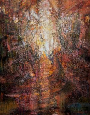 Painting, Landscape - Persistent light