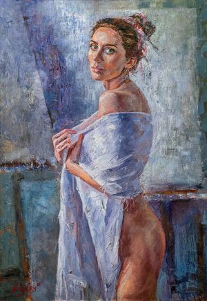 Painting, Nude (nudity) - Model