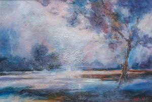 Painting, Impressionism - Icy