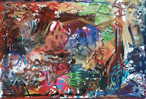 Painting, Abstractionism - Patriotic covenant