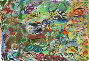 Graphics, Gouache - Stirring