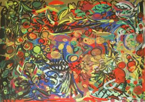 Painting, Figurative painting - Expression of Discontent