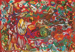 Painting, Figurative painting - Be friends