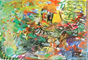 Graphics, Figurative painting - Insomnia