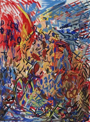 Painting, Abstractionism - Text