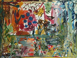 Painting, Abstractionism - Rescue forest.