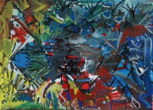 Painting, Abstractionism - For a moment.