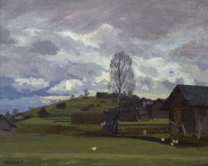 Painting, Landscape -  Twilight