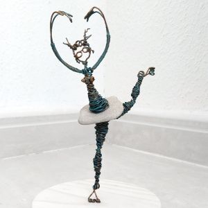 Sculpture, Naive Art - Ballerina