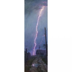 Painting, Landscape - Thunderstorm