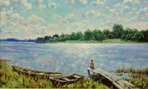 Painting, Landscape - U-vody