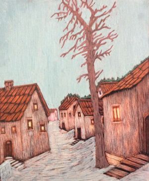 Graphics, City landscape - Cloudy day