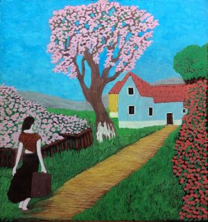 Graphics, Figurative painting - Vacation