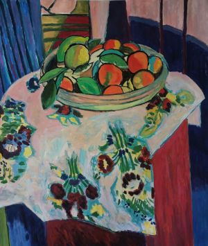 Painting, Still life -   Henri Matisse. Copia still life 