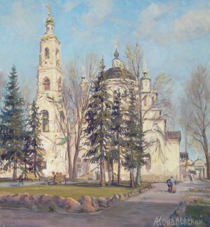 Painting, Landscape - Nikolo-Berlyukovsky Monastery