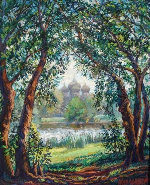 Painting, Landscape - Fabulous Izmailovo
