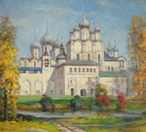 Painting, Realism - The Rostov Kremlin