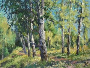 Painting, Landscape - Gorensky Forest Park