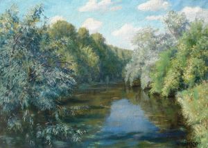 Painting, Landscape - Summer in Izmailovo