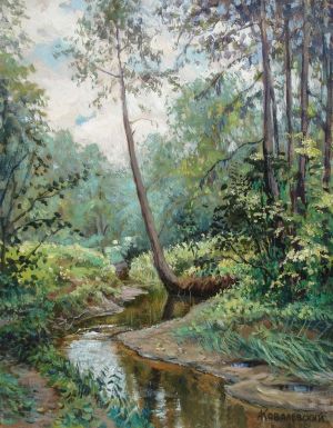 Painting, Landscape - Lipitinsky creek