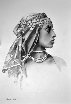 Graphics, Portrait - Algerian women