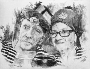 Graphics, Portrait - Za VDV !