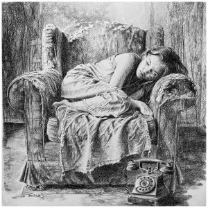 Graphics, Figurative painting - Polina&#039;s 6th dream