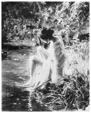 Graphics, Figurative painting - Voditza