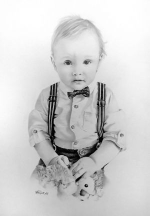 Graphics, Portrait - Portrait of a child.