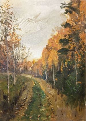 Painting, Realism - Autumn