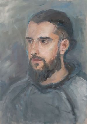 Painting, Portrait - Leo