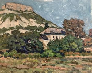 Painting, Landscape - Bakhchisarai Crimea