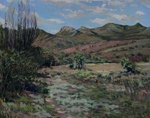 Painting, Landscape - Shchebetovka