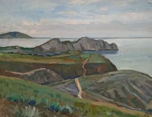 Painting, Landscape - Cape Chameleon