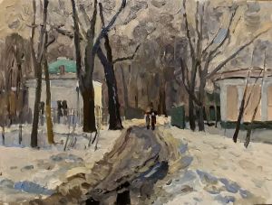 Painting, Landscape - Kuzminki