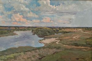 Painting, Landscape - The Pra River