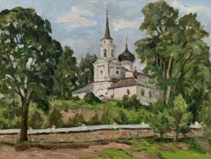 Painting, Landscape - Cathedral of the Assumption of the Blessed Virgin Mary