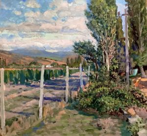 Painting, Landscape - Crimea September.