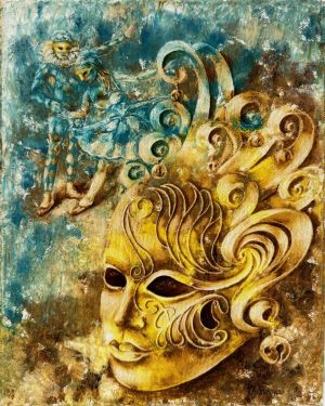 Painting, Plot-themed genre - The Dream of the Golden Mask