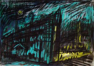 Graphics, City landscape - Night