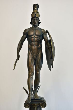 Sculpture, Mythological genre - An allegory of a hero