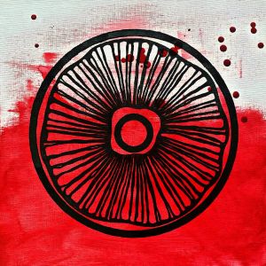 Graphics, Acrylic painting - Odium (Edit)