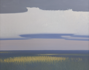 Painting, Landscape - White cloud