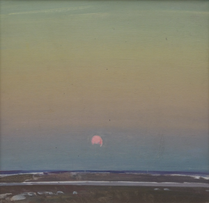 Painting, Landscape - Sunset