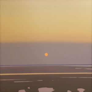 Painting, Landscape - Sunset