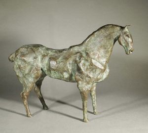 Sculpture, Abstractionism - Heavy horse