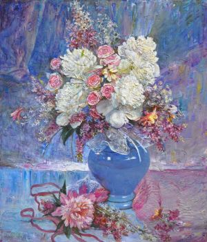 Painting, Still life - Flowers